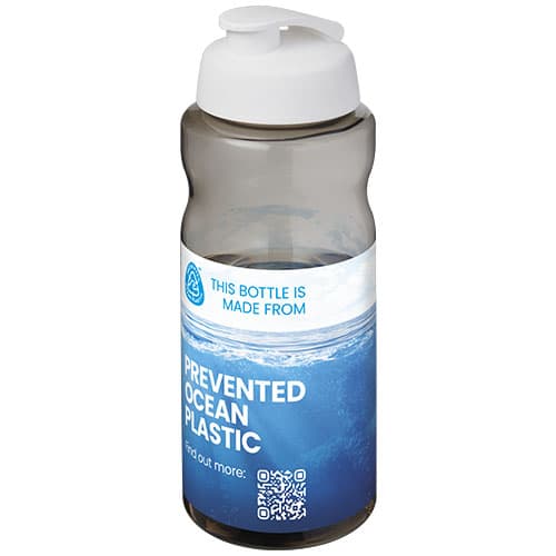H2O Active® Eco Big Base bidon z wieczkiem zaciskowym o pojemności 1 litra