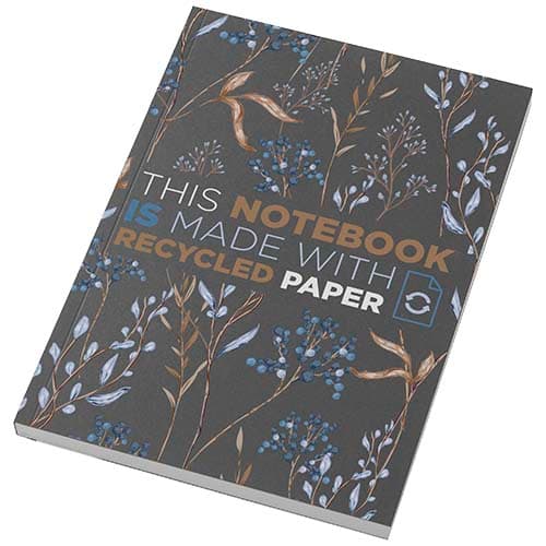 Notatnik A5 Novella Austen Colours z miękkiej okładki z recyklingu, 100 kartek