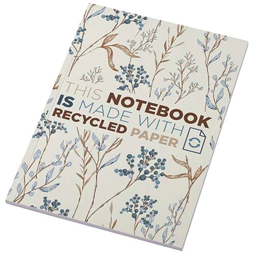 Notatnik A5 Novella Austen Colours z miękką okładką z materiału z recyklingu, 50 kartek