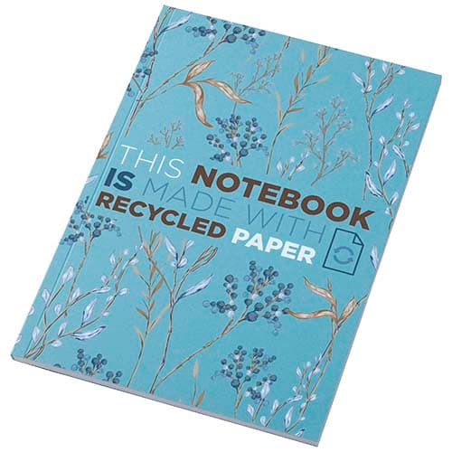 Notatnik A5 Novella Austen Colours z miękką okładką z materiału z recyklingu, 50 kartek