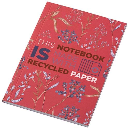 Notatnik A6 Novella Austen Colours z miękką okładką z materiału z recyklingu, 50 kartek