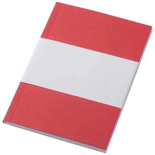 Notatnik A6 Novella Austen Colours z miękką okładką z materiału z recyklingu, 50 kartek