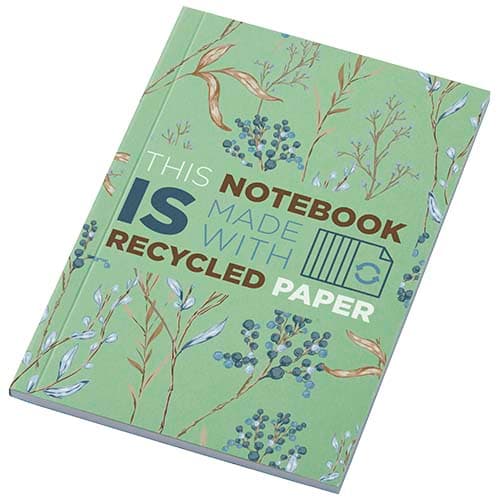 Notatnik A6 Novella Austen Colours z miękką okładką z materiału z recyklingu, 50 kartek