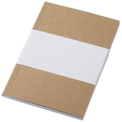 Notatnik A6 Novella Austen Kraft z miękką okładką z recyklingu — 50 kartek
