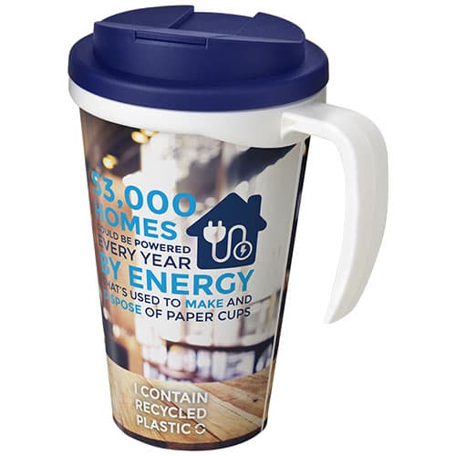 Kubek Brite-Americano® 350 ml z wieczkiem zapobiegającym rozchlapaniu