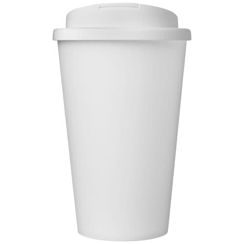 Kubek Americano® Eco z recyklingu o pojemności 350 ml z pokrywą odporną na zalanie