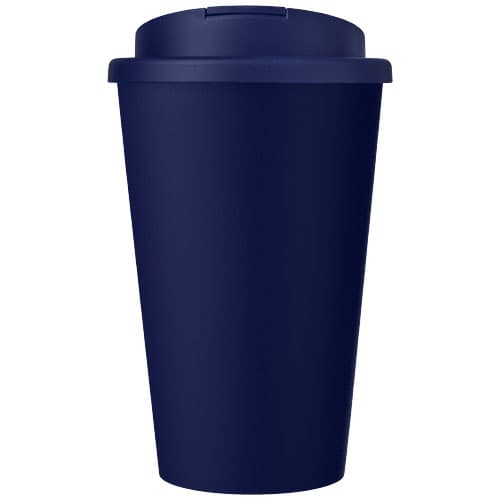 Kubek Americano® Eco z recyklingu o pojemności 350 ml z pokrywą odporną na zalanie
