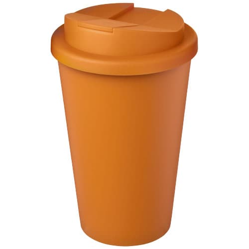 Kubek Americano® Eco z recyklingu o pojemności 350 ml z pokrywą odporną na zalanie