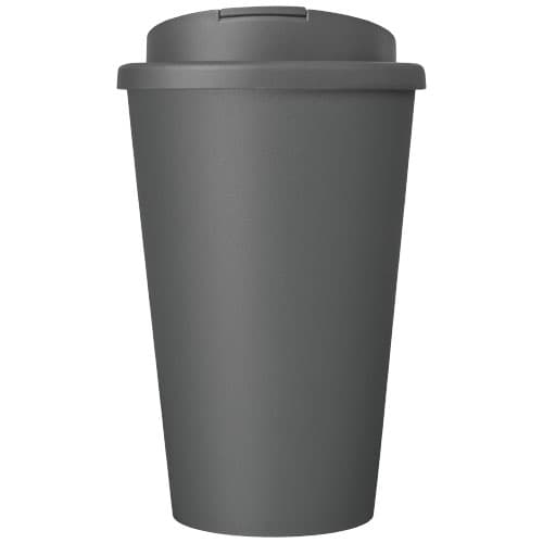 Kubek Americano® Eco z recyklingu o pojemności 350 ml z pokrywą odporną na zalanie