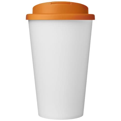 Kubek Americano® Eco z recyklingu o pojemności 350 ml z pokrywą odporną na zalanie