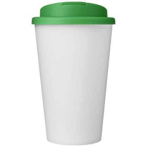 Kubek Americano® Eco z recyklingu o pojemności 350 ml z pokrywą odporną na zalanie