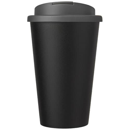 Kubek Americano® Eco z recyklingu o pojemności 350 ml z pokrywą odporną na zalanie