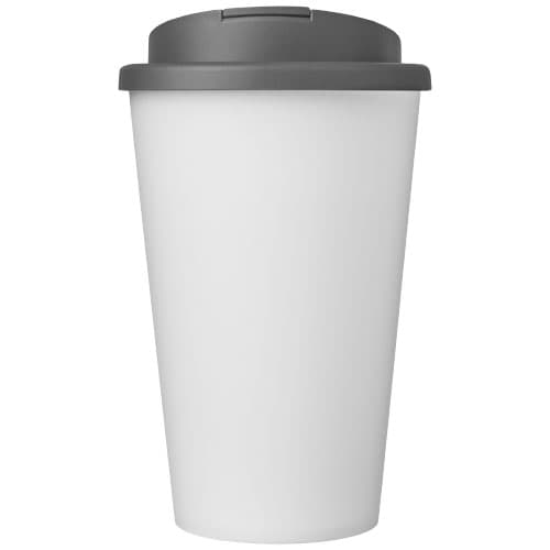 Kubek Americano® Eco z recyklingu o pojemności 350 ml z pokrywą odporną na zalanie