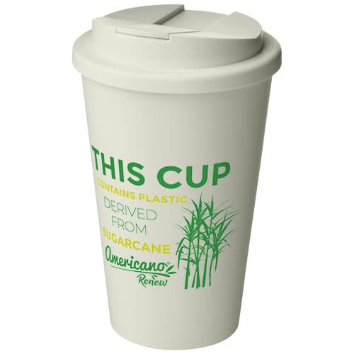 Izolowany kubek Americano® Renew o pojemności 350 ml z odporną na rozlanie pokrywką