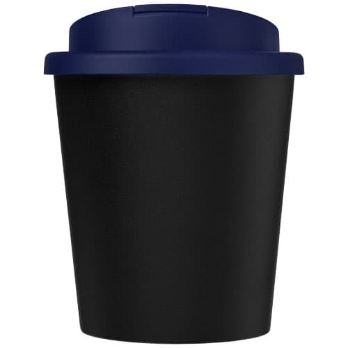 Kubek Americano® Espresso Eco z recyklingu o pojemności 250 ml z pokrywą odporną na zalanie