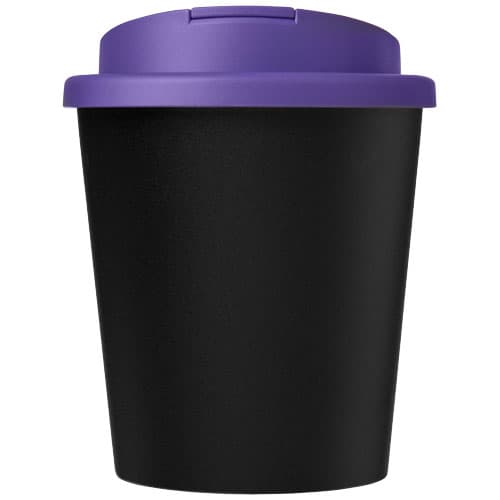 Kubek Americano® Espresso Eco z recyklingu o pojemności 250 ml z pokrywą odporną na zalanie