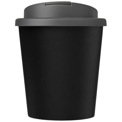 Kubek Americano® Espresso Eco z recyklingu o pojemności 250 ml z pokrywą odporną na zalanie
