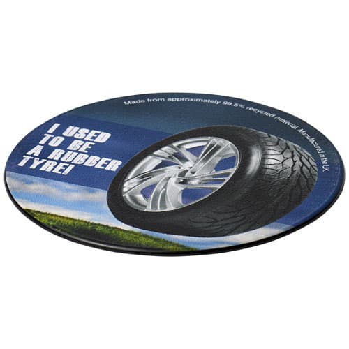 Podkładka okrągła Brite-Mat® z recyklingowanego materiału