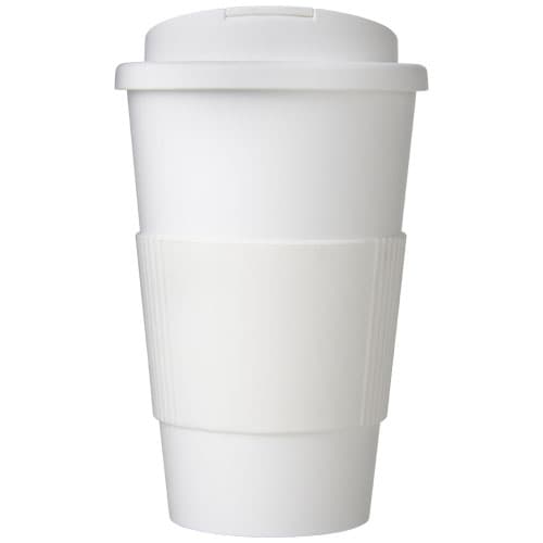 Kubek Americano® 350 ml z uchwytem i pokrywką chroniącą przed rozlaniem