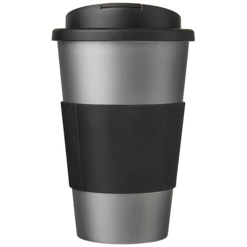 Kubek Americano® 350 ml z uchwytem i pokrywką chroniącą przed rozlaniem