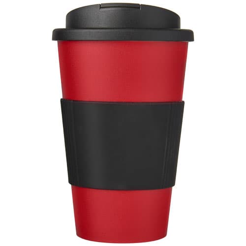 Kubek Americano® 350 ml z uchwytem i pokrywką chroniącą przed rozlaniem