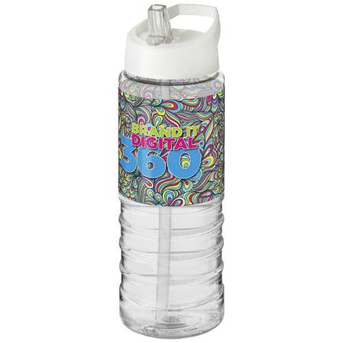 Bidon H2O Treble o pojemności 750 ml z wieczkiem z dzióbkiem