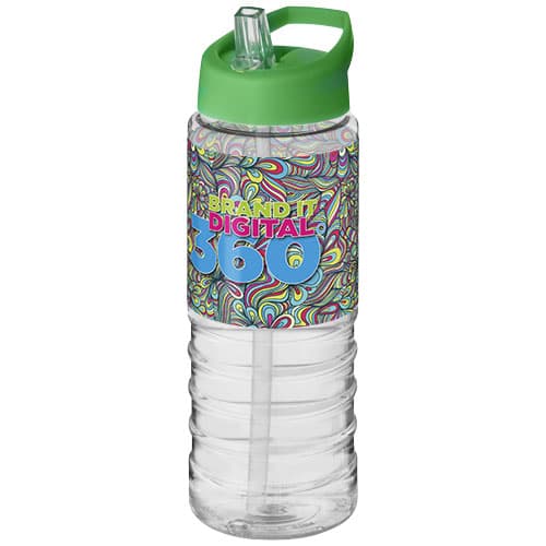 Bidon H2O Treble o pojemności 750 ml z wieczkiem z dzióbkiem