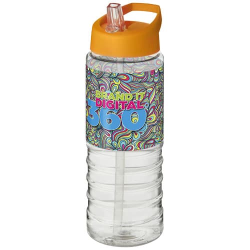 Bidon H2O Treble o pojemności 750 ml z wieczkiem z dzióbkiem