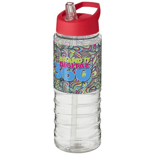 Bidon H2O Treble o pojemności 750 ml z wieczkiem z dzióbkiem