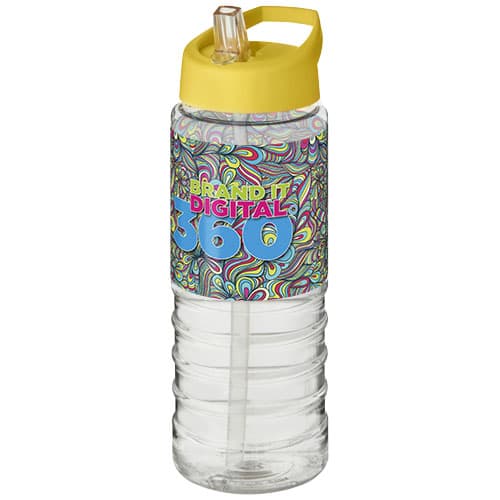 Bidon H2O Treble o pojemności 750 ml z wieczkiem z dzióbkiem