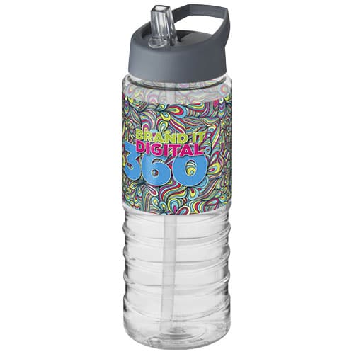Bidon H2O Treble o pojemności 750 ml z wieczkiem z dzióbkiem