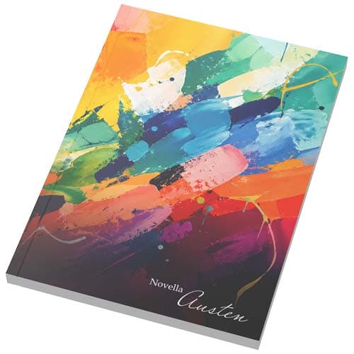 Notatnik Novella Austen w formacie A5 z miękką okładką – 100 kartek w linie