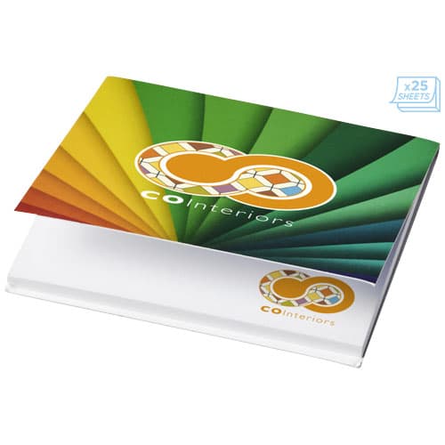 Karteczki samoprzylepne Sticky-Mate® 75x75mm w miękkiej okładce