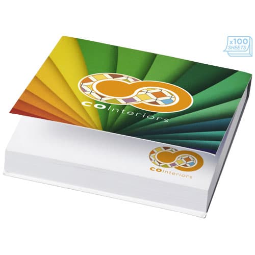 Karteczki samoprzylepne Sticky-Mate® 75x75mm w miękkiej okładce