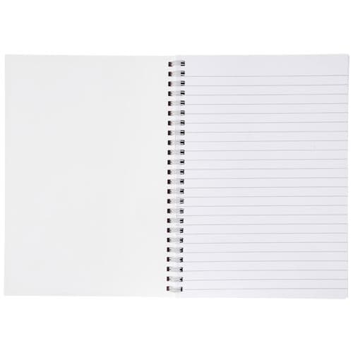 Notatnik Desk-Mate® w formacie A4 z okładką wykonaną z syntetycznego materiału.