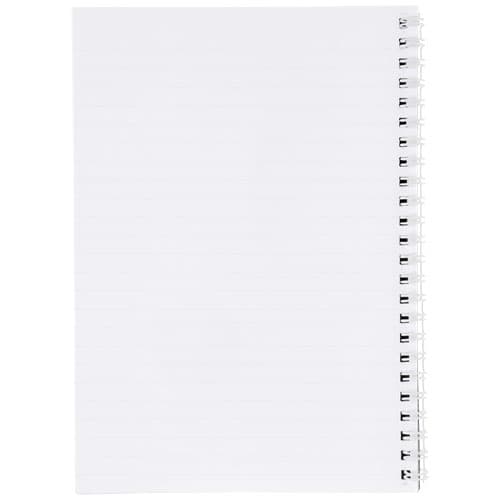 Notatnik Desk-Mate® w formacie A5 z okładką wykonaną z syntetycznego materiału.