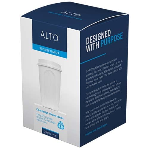 Alto POP kubek o pojemności 350 ml z pokrywką 360°