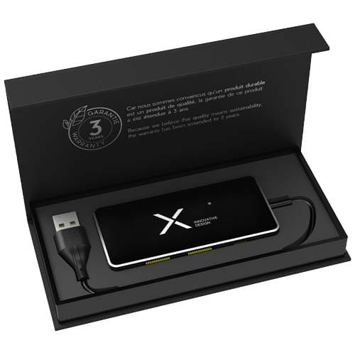 SCX.design H20 koncentrator USB 8 w 1 z podwójnym wejściem i 6 portami
