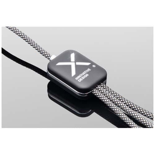 SCX.design C33 kabel do ładowania typu C o mocy 60 W z podwójnym podświetlanym logo