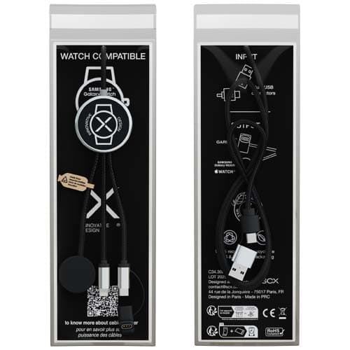 SCX.design C34 kabel do ładowania smartwatcha 7 w 1
