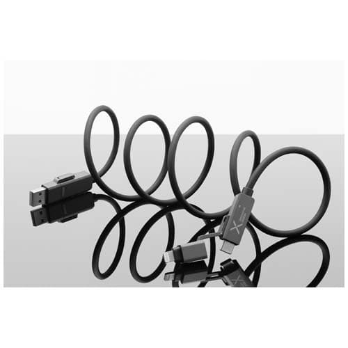 SCX.design C59 magnetyczny kabel do ładowania o mocy 100 W w izolacji z silikonu