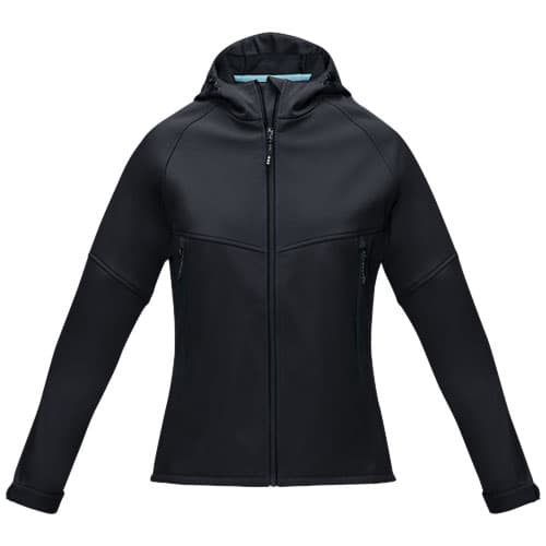 Damska kurtka softshell Coltan z materiałów z recyclingu z certyfikatem GRS