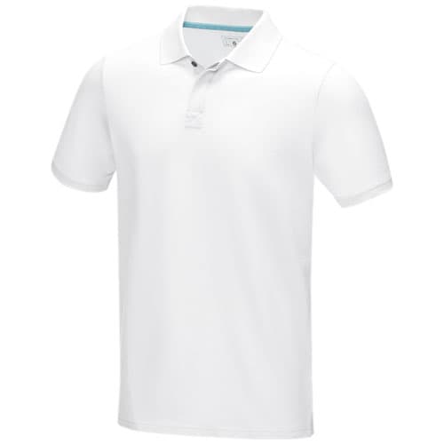Męska organiczna koszulka polo Graphite