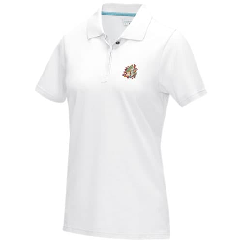 Damska organiczna koszulka polo Graphite