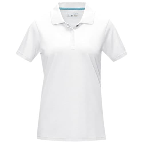 Damska organiczna koszulka polo Graphite