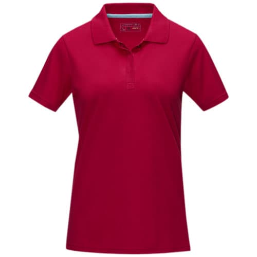 Damska organiczna koszulka polo Graphite