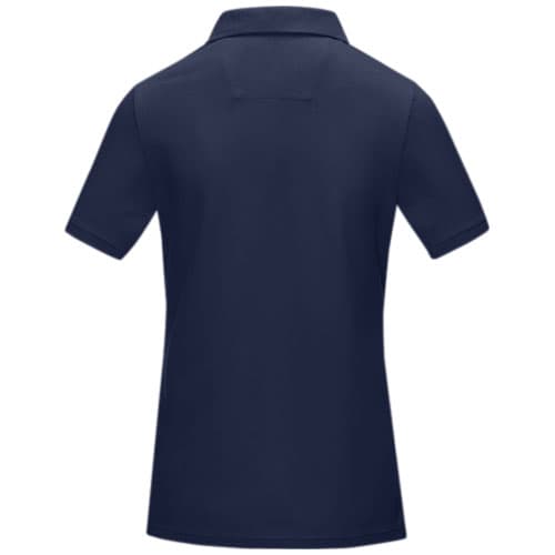Damska organiczna koszulka polo Graphite