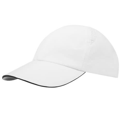 Morion dwukolorowa 6 panelowa czapka GRS z recyklingu o młodzieżowym kroju 110 g/m²