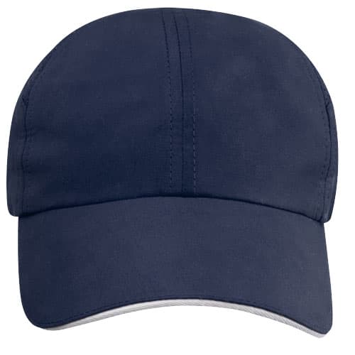 Morion dwukolorowa 6 panelowa czapka GRS z recyklingu o młodzieżowym kroju 110 g/m²