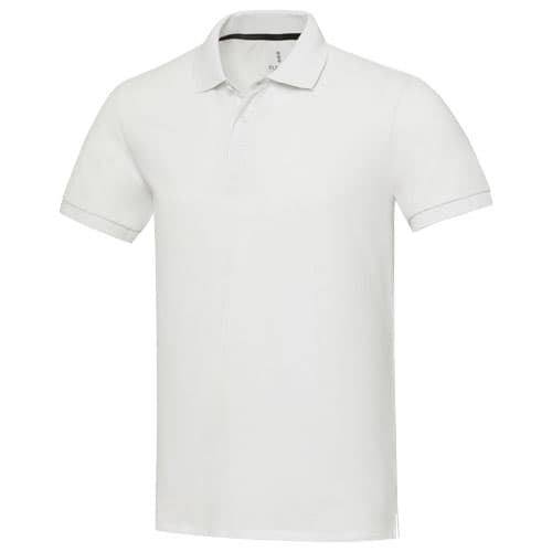 Emerald koszulka polo unisex z recyklingu z krótkim rękawem 200 g/m²